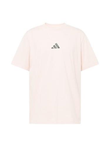 ADIDAS PERFORMANCE Toiminnallinen paita  harmaa / pastellinpinkki / mu...