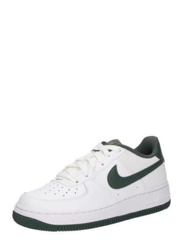 Nike Sportswear Tennarit 'Air Force 1 LV8 2'  tummanvihreä / valkoinen