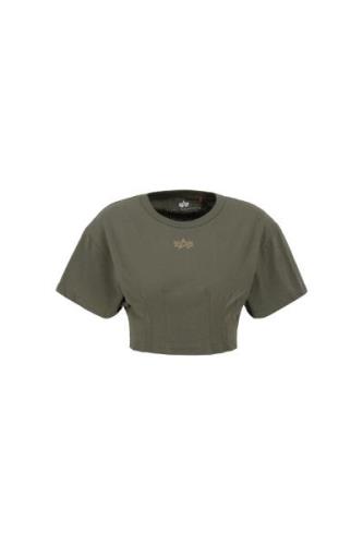 ALPHA INDUSTRIES Paita  khaki / oliivi