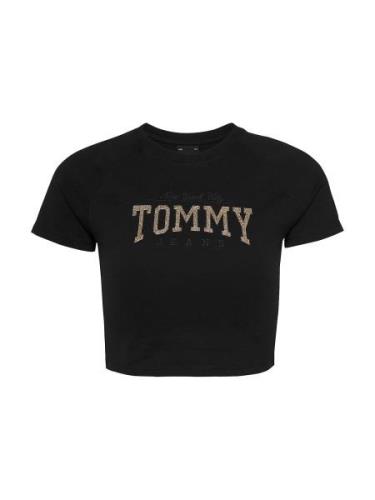 Tommy Jeans Paita  kulta / musta