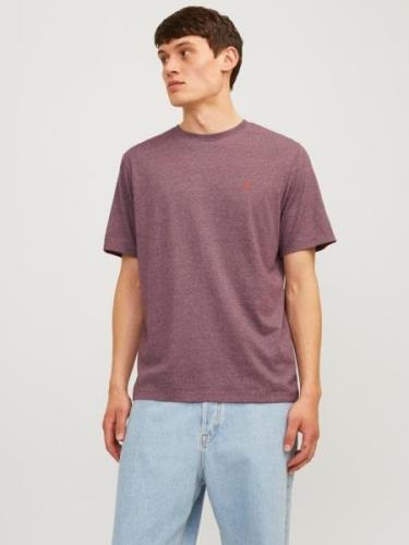 JACK & JONES Paita 'JJEPAULOS'  neonoranssi / meleerattu punainen