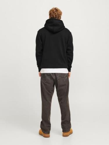 JACK & JONES Collegepaita 'JJTree'  musta / valkoinen