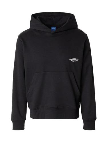 JACK & JONES Collegepaita 'JORVERMONT'  musta / valkoinen