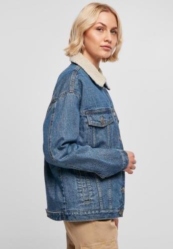 Urban Classics Välikausitakki  kerma / sininen denim