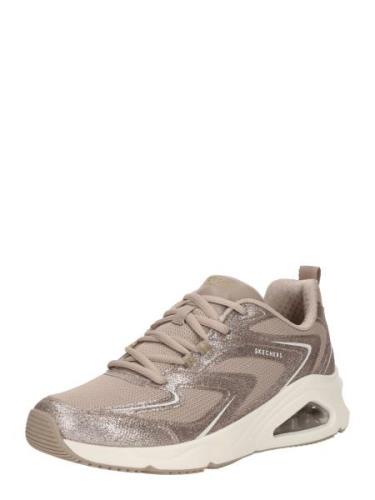 SKECHERS Matalavartiset tennarit 'TRES-AIR UNO'  taupe / hopea / valko...