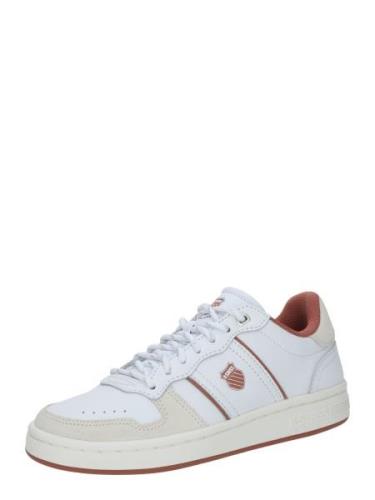 K-SWISS Matalavartiset tennarit 'LOZAN'  beige / ruskea / valkoinen