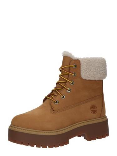 TIMBERLAND Nauhanilkkurit  vaaleabeige / karamelli