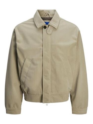 JACK & JONES Välikausitakki 'JORBRONX HARRINGTON'  taupe