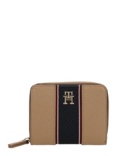 TOMMY HILFIGER Kukkaro 'LEGACY'  beige / marine / valkoinen