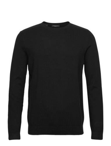 Slhberg Crew Neck Noos Black Selected Homme