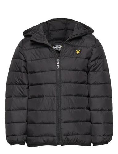 Lightweight Puffa Jacket Black Lyle & Scott Junior