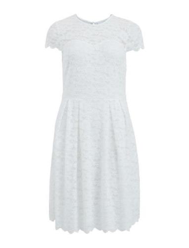 Vikalila Capsleeve Lace Dress - Noos White Vila