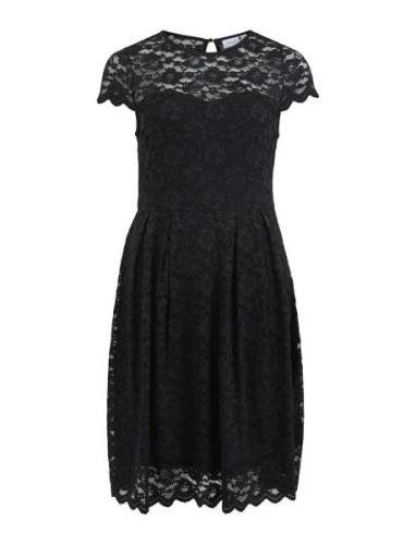 Vikalila Capsleeve Lace Dress - Noos Black Vila