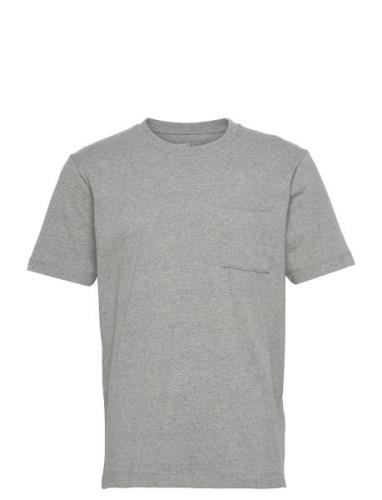 Jersey T-Shirt With A Pocket, Organic Cotton Grey Esprit Collection