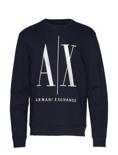 Ax Man Sweatshirt Blue Armani Exchange