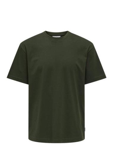 Onsfred Rlx Ss Tee Noos Green ONLY & SONS