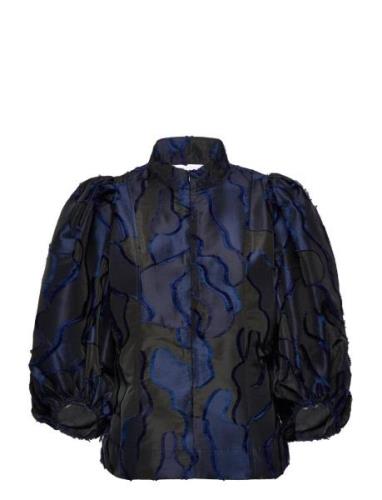 Top With Wide Sleeves Patterned Coster Copenhagen
