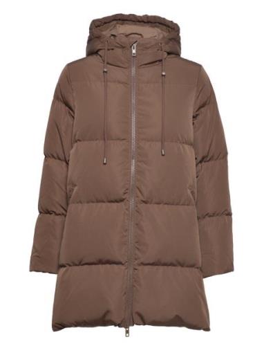 Objlouise New Down Jacket Brown Object