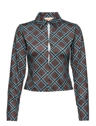 Shirt Ls Patterned Barbara Kristoffersen By Rosemunde