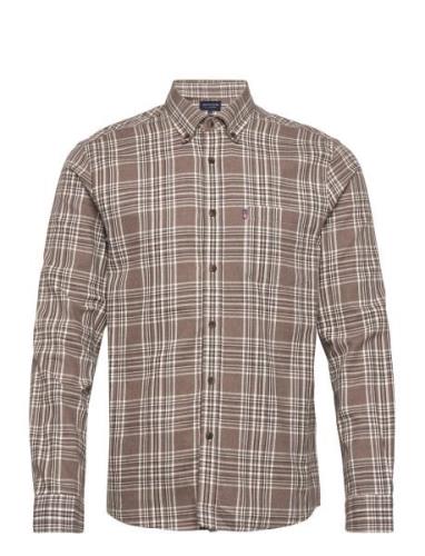 Peter Lt Flannel Checked Shirt Patterned Lexington Clothing
