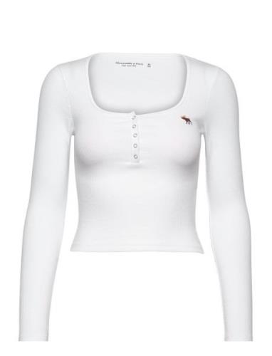 Anf Womens Knits White Abercrombie & Fitch