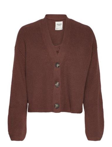Anf Womens Sweaters Brown Abercrombie & Fitch