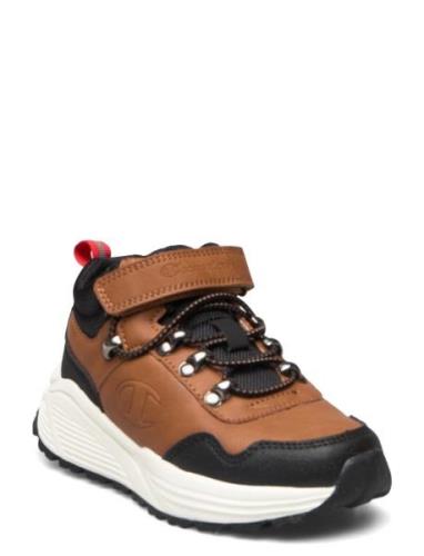 Climb Rx Mid B Ps Mid Cut Shoe Brown Champion