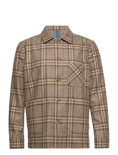 Jesse Wool Overshirt Patterned FRENN