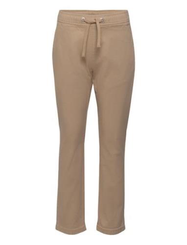 Elastic Chino Pants Beige Tom Tailor