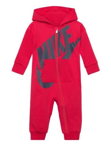 Nike "All Day Play" Hooded Coverall Red Nike