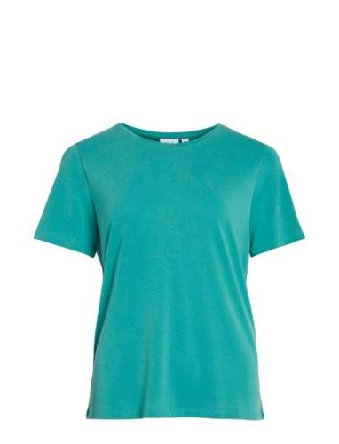 Vimodala O-Neck S/S Top/Su Green Vila