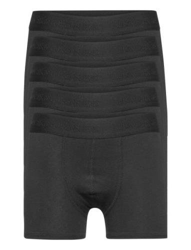 Jacsimple Trunks 5 Pack Jnr Noos Black Jack & J S