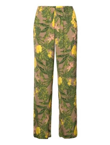 Recycled Polyester Trousers Green Rosemunde