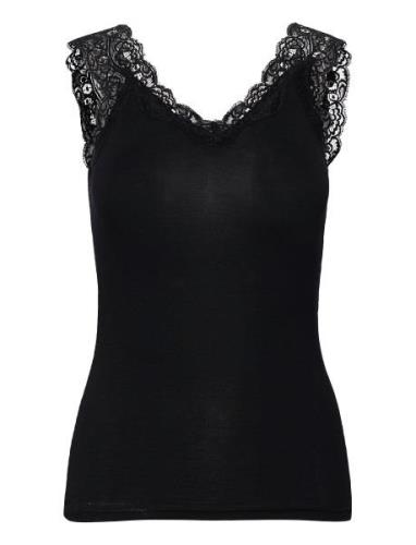 Pcbarbera Lace Top Noos Bc Black Pieces