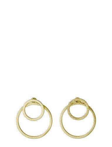 Zooey Recycled 2-In-1 Earrings Gold Pilgrim