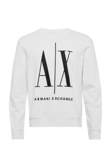 Ax Man Sweatshirt White Armani Exchange