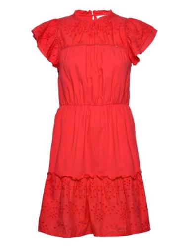 Tillysz Ss Dress Red Saint Tropez