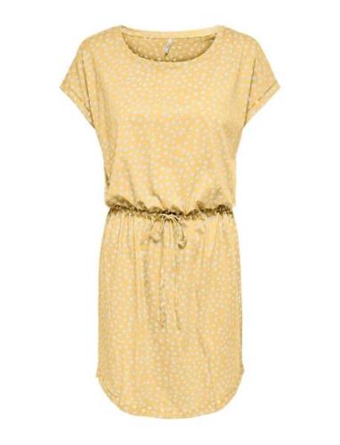 Onlmay S/S Dress Noos Yellow ONLY