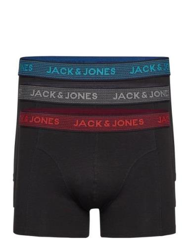 Jacwaistband Trunks 3 Pack Noos Black Jack & J S