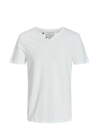 Jjesplit Neck Tee Ss Noos White Jack & J S