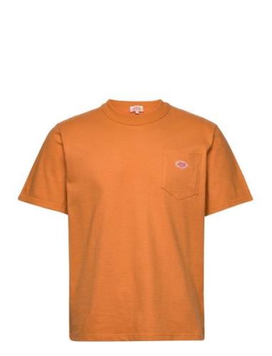 Basic Pocket T-Shirt Héritage Orange Armor Lux