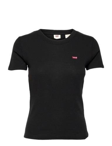 Ss Rib Baby Tee Caviar Black LEVI´S Women