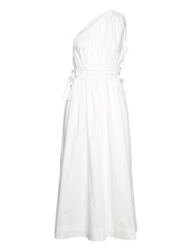 La Ora Midi Dress White Faithfull The Brand