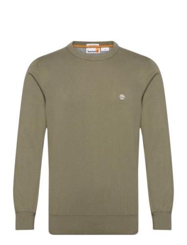 Williams River Cotton Yd Sweater Cassel Earth Khaki Timberland