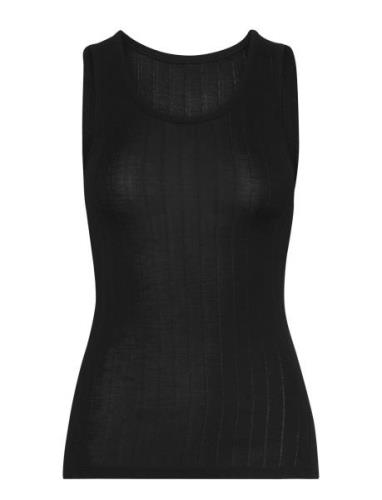 Chantelle Wool/Silk Tanktop Black CHANTELLE