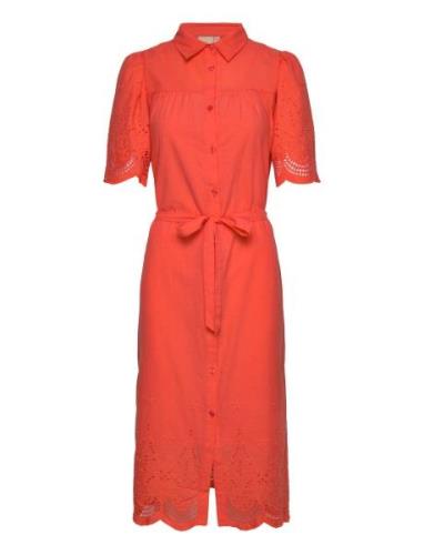 B. Copenhagen Dress-Light Woven Red Brandtex