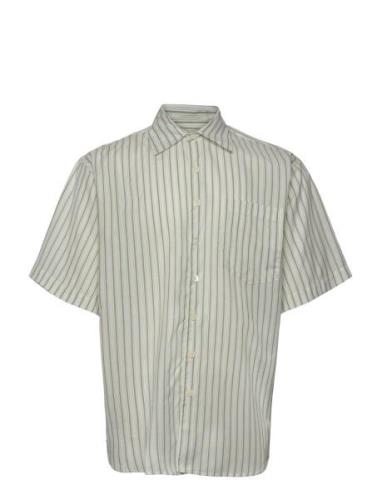 Shirt Over D Ss Stripe Green Schnayderman's