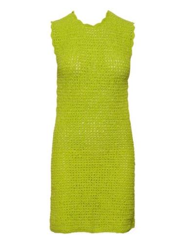 Velvet Crochet Green Ganni
