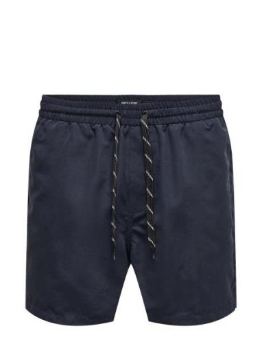 Onsted Life Swim Short Gw 1832 Navy ONLY & SONS