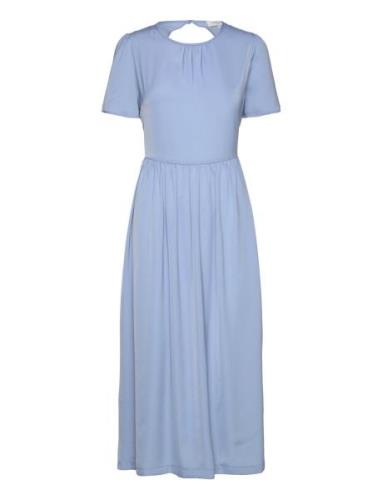 Recycled Polyester Dress Blue Rosemunde
